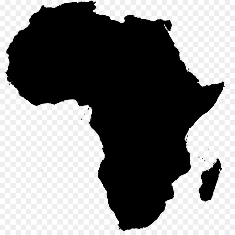 Sud Africa mappa Vuota Clip art - afro