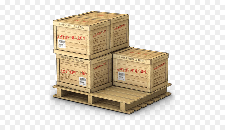Icone del Computer Cargo Box Pallet per il trasporto di Merci - carico