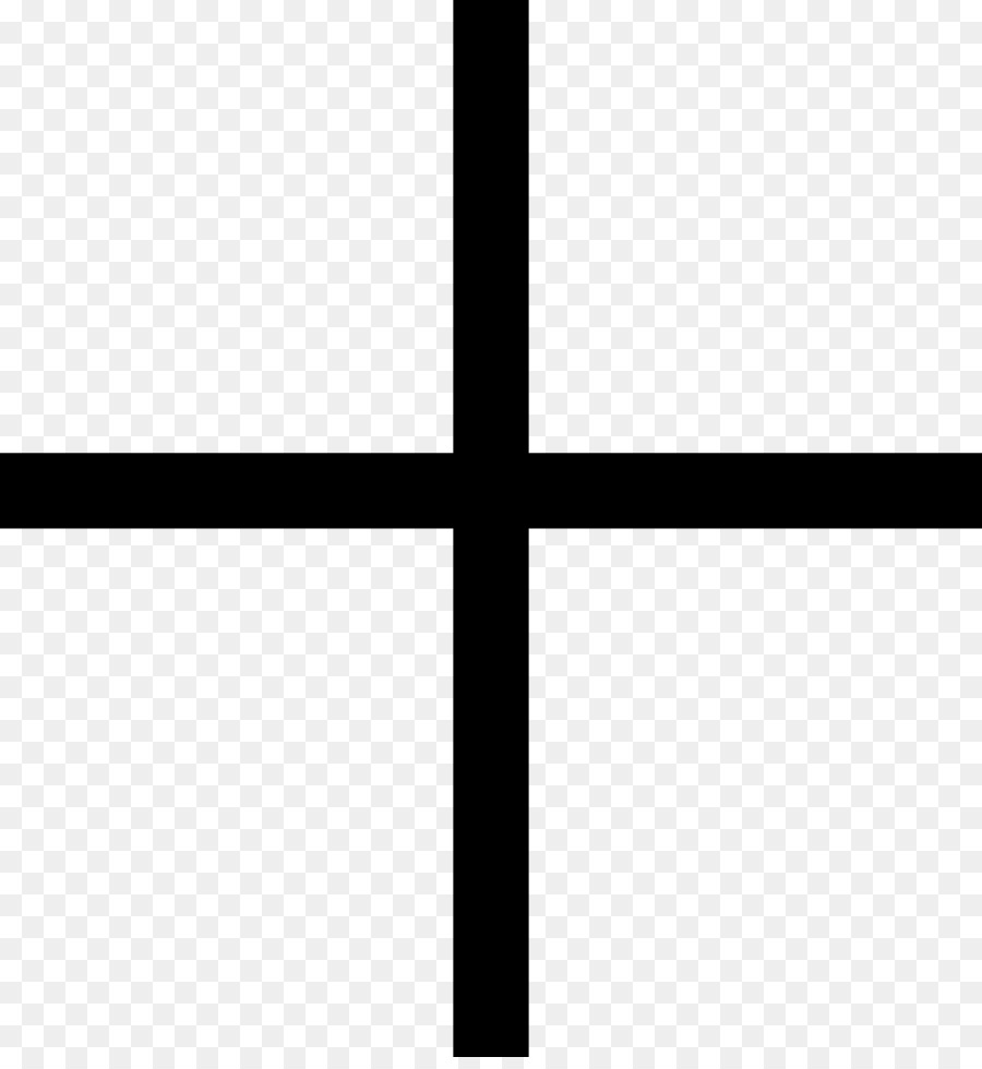 Croce Monocromatico disegno in bianco e Nero - organizzazione