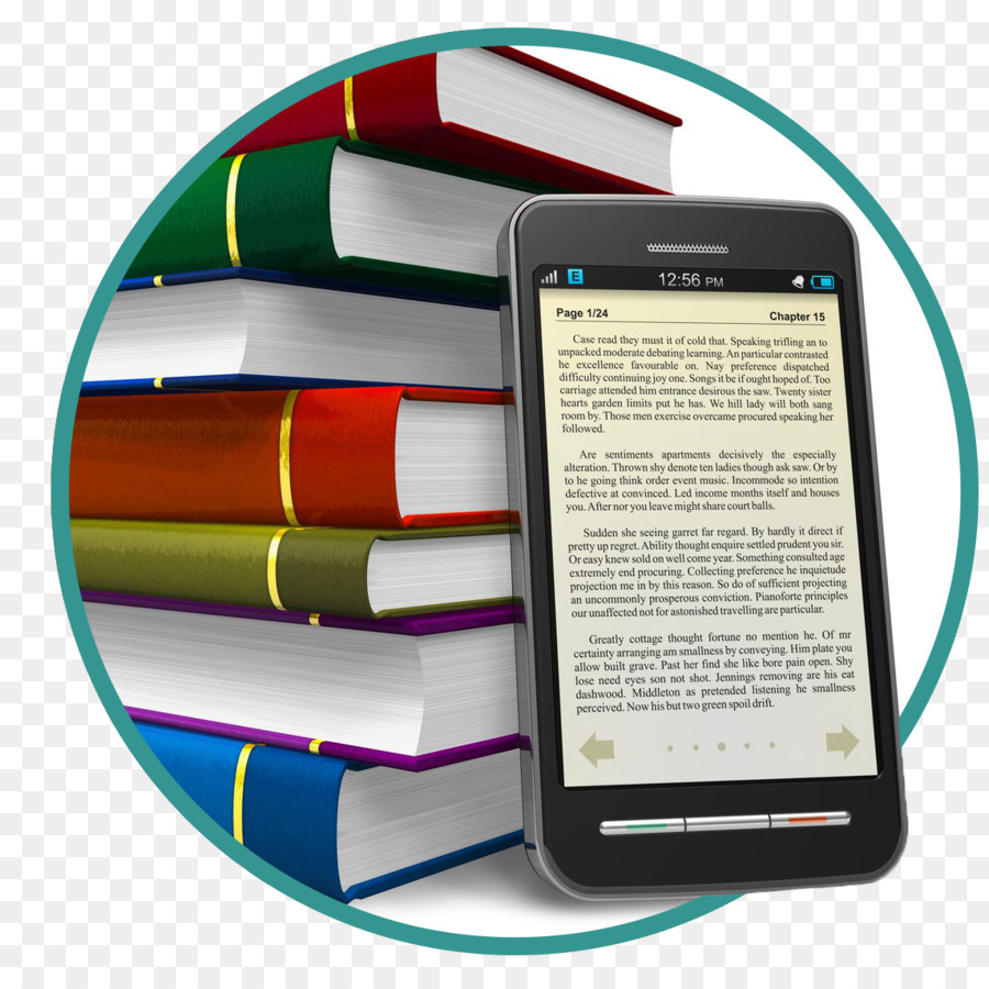 Bildungs-Smartphone-Technologie-Schule der Höheren Bildung - Bibliothek