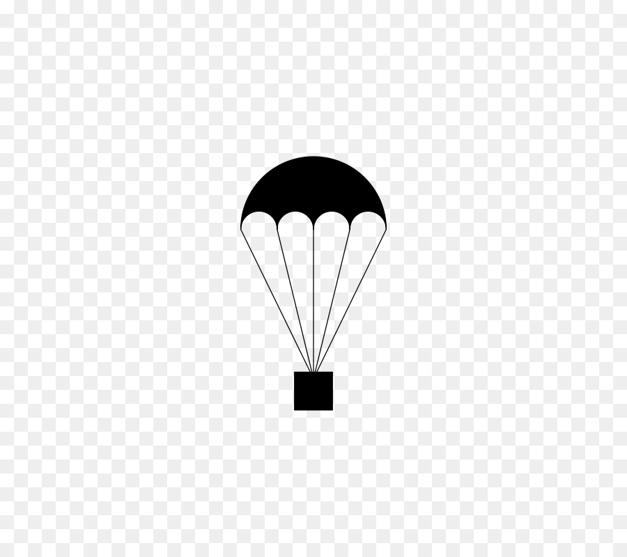 - Logo-Schwarz Marke - Fallschirm