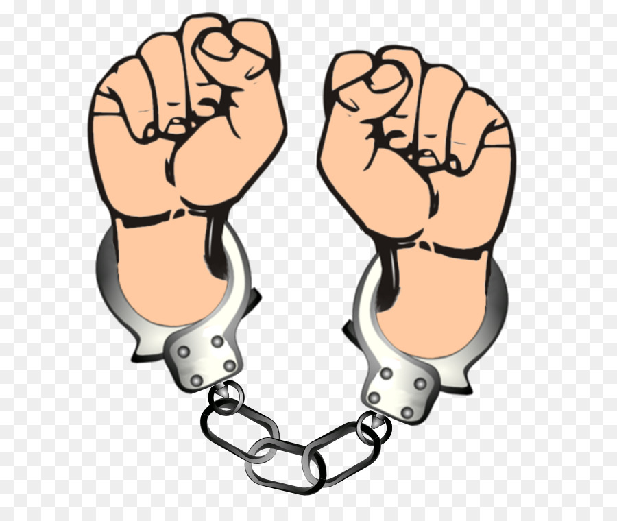 Handschellen Polizei Offizier zu Verhaften Clip art - Handschellen