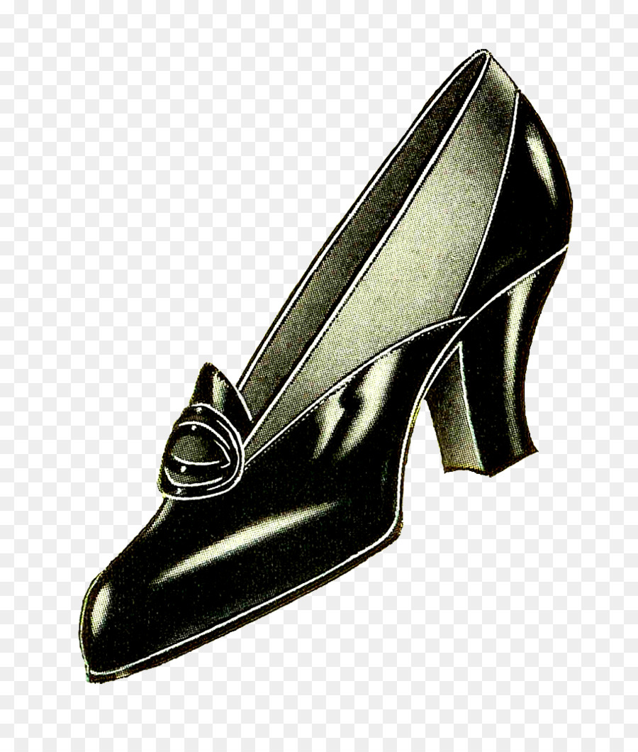 Abbigliamento Vintage scarpa col tacco Alto calzature Clip art - scarpe da donna
