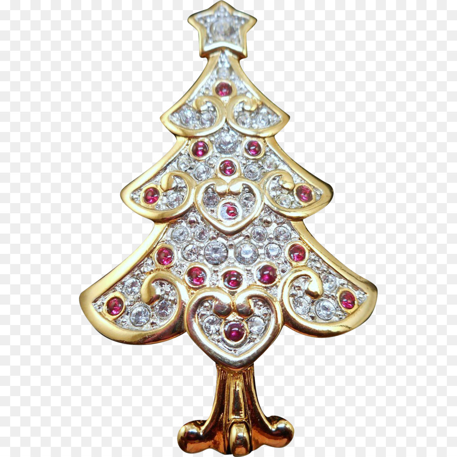Di natale, ornamento di Natale, decorazione albero di Natale Gioielleria - spilla
