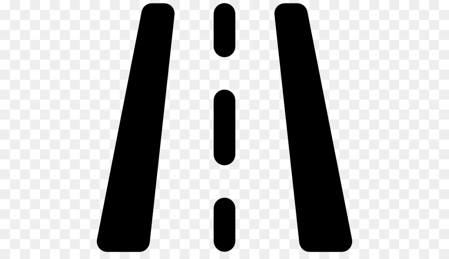 Icone Del Computer Road Highway Simbolo - la linea di demarcazione