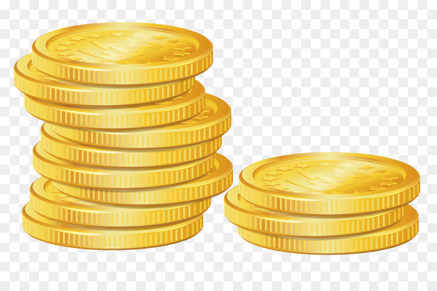 Đồng tiền vàng, Vàng, đồng xu Kẹp - đặt đồng xu