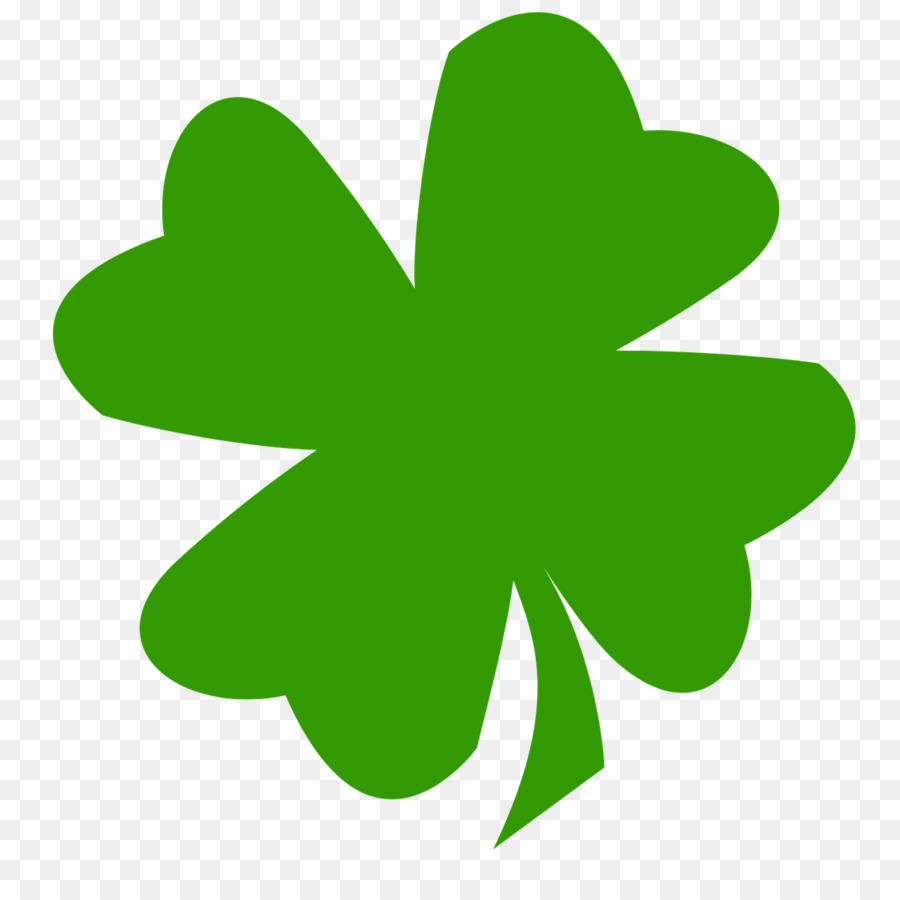 Vier-Blatt Klee kleeblatt St. Patricks Tag Glück - Glückssymbole