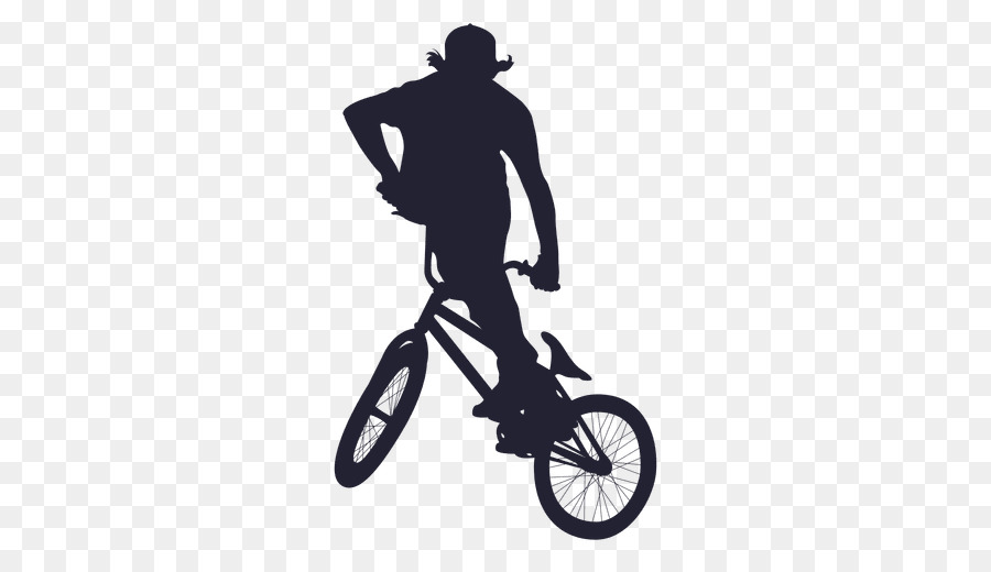 Motorrad-Helme Fahrrad-Silhouette - Bmx