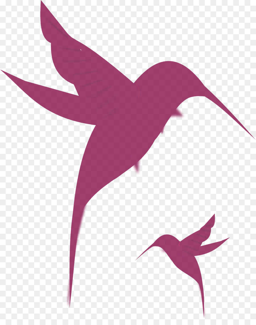 Kolibri Silhouette, die Zeichnung Clip art - summenden Vogel