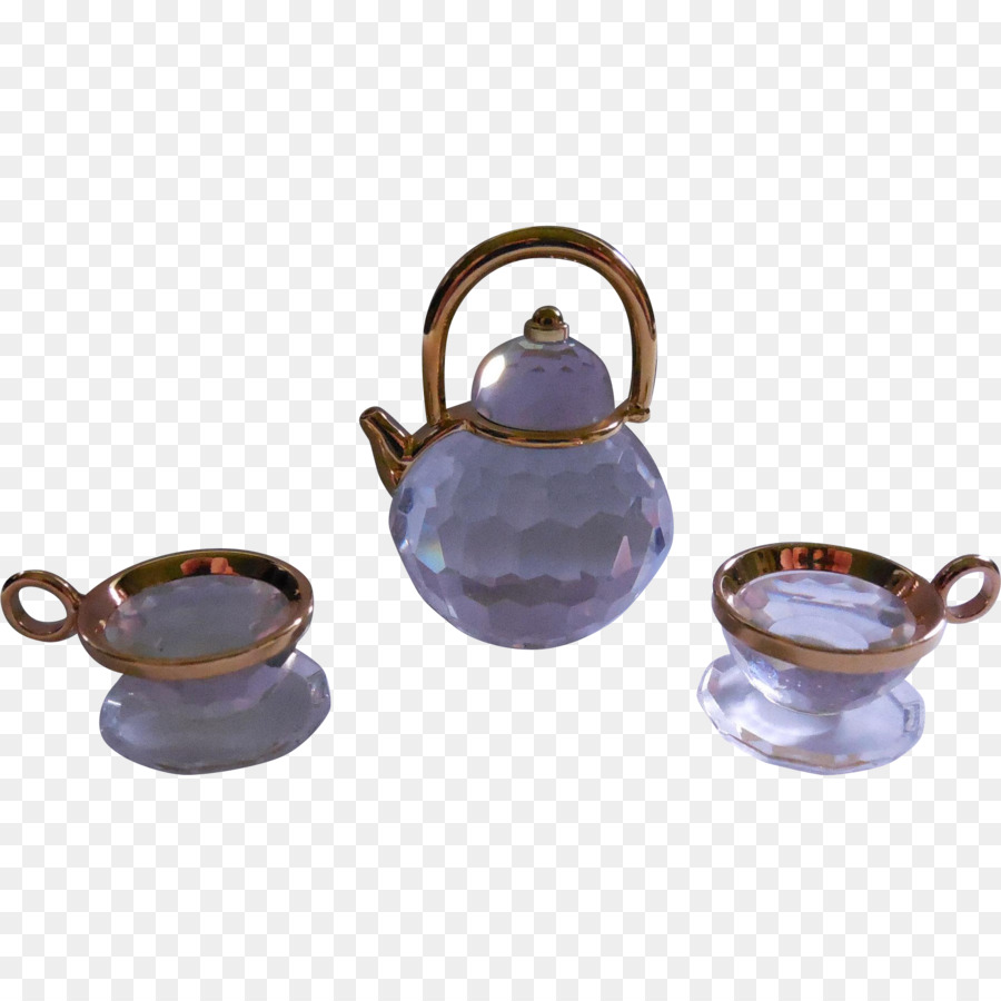 Teekanne Wasserkocher Teetasse Swarovski Crystal AG - Teekanne