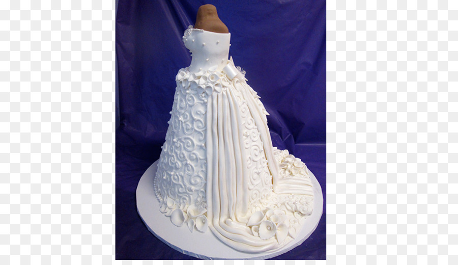Torta di Zucchero torta di Glassa & a Velo La Torta Perfetta abito da sposa - Addio al nubilato