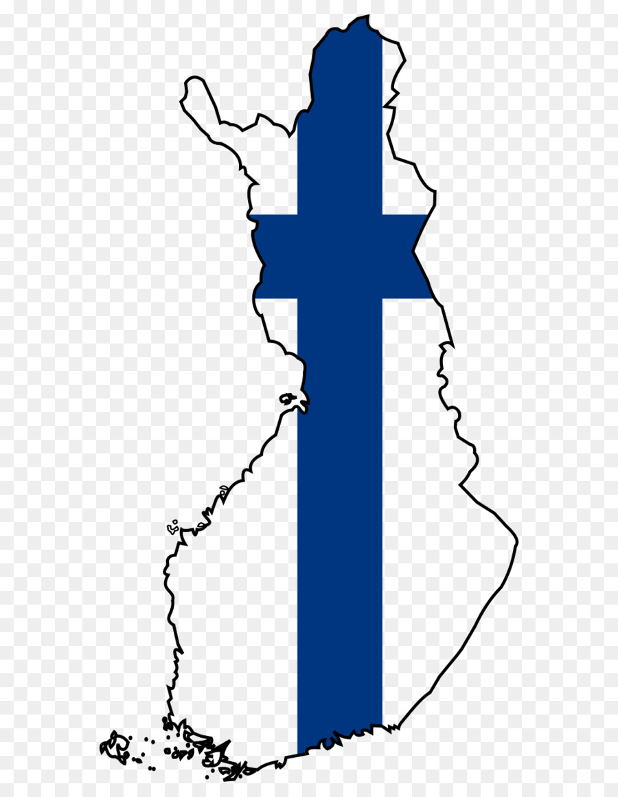Flagge von Finland Map Clip art - Finnland