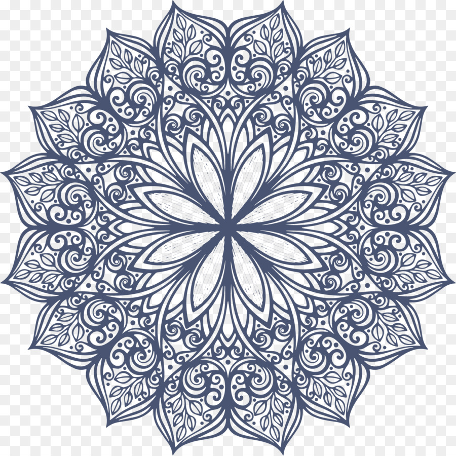 Symmetrie Muster - Henna
