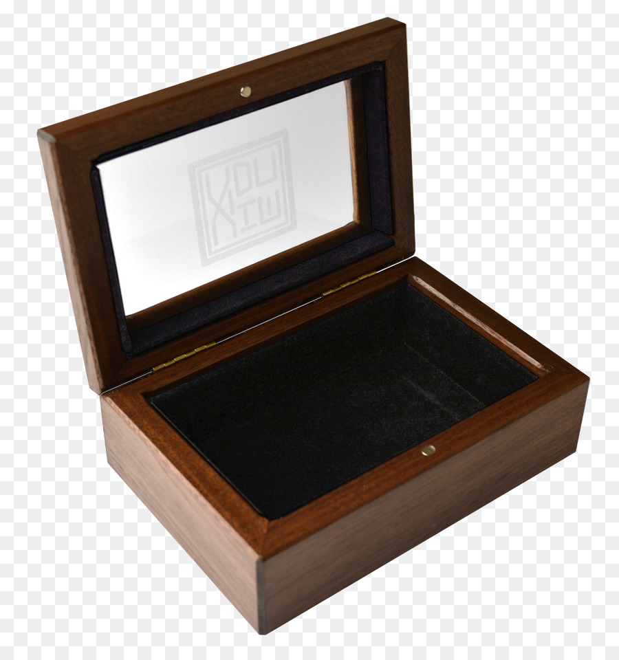 Scatola di legno di Legno del Coperchio della scatola per carte da gioco - aprire la casella