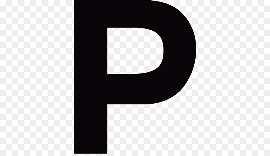 Icone Del Computer Parcheggio Parcheggio - lettera di p