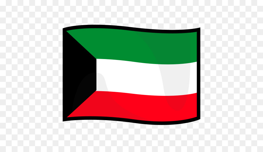 Bandiera del Kuwait Emoji di messaggistica di Testo - 