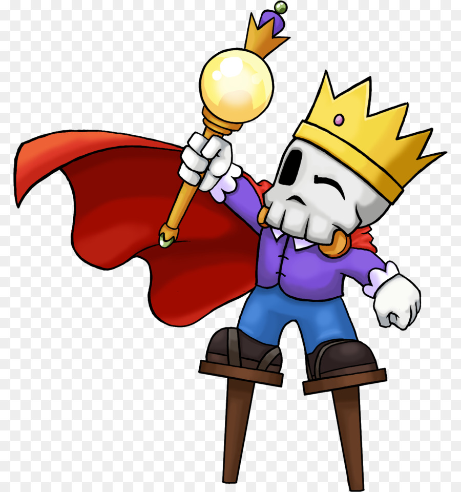 Raskulls-Spiel Charakter - König