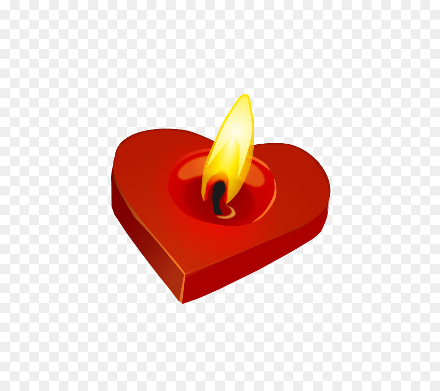 Kerze Herz Clip art - Kerze