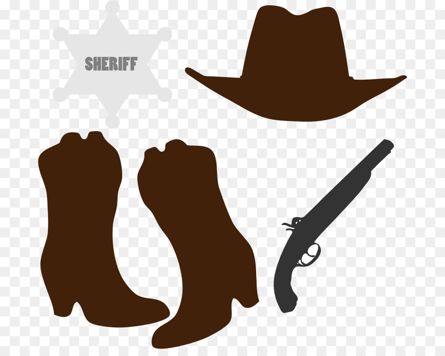 Cowboy Stiefel Cowboy Hut clipart - Cowboy