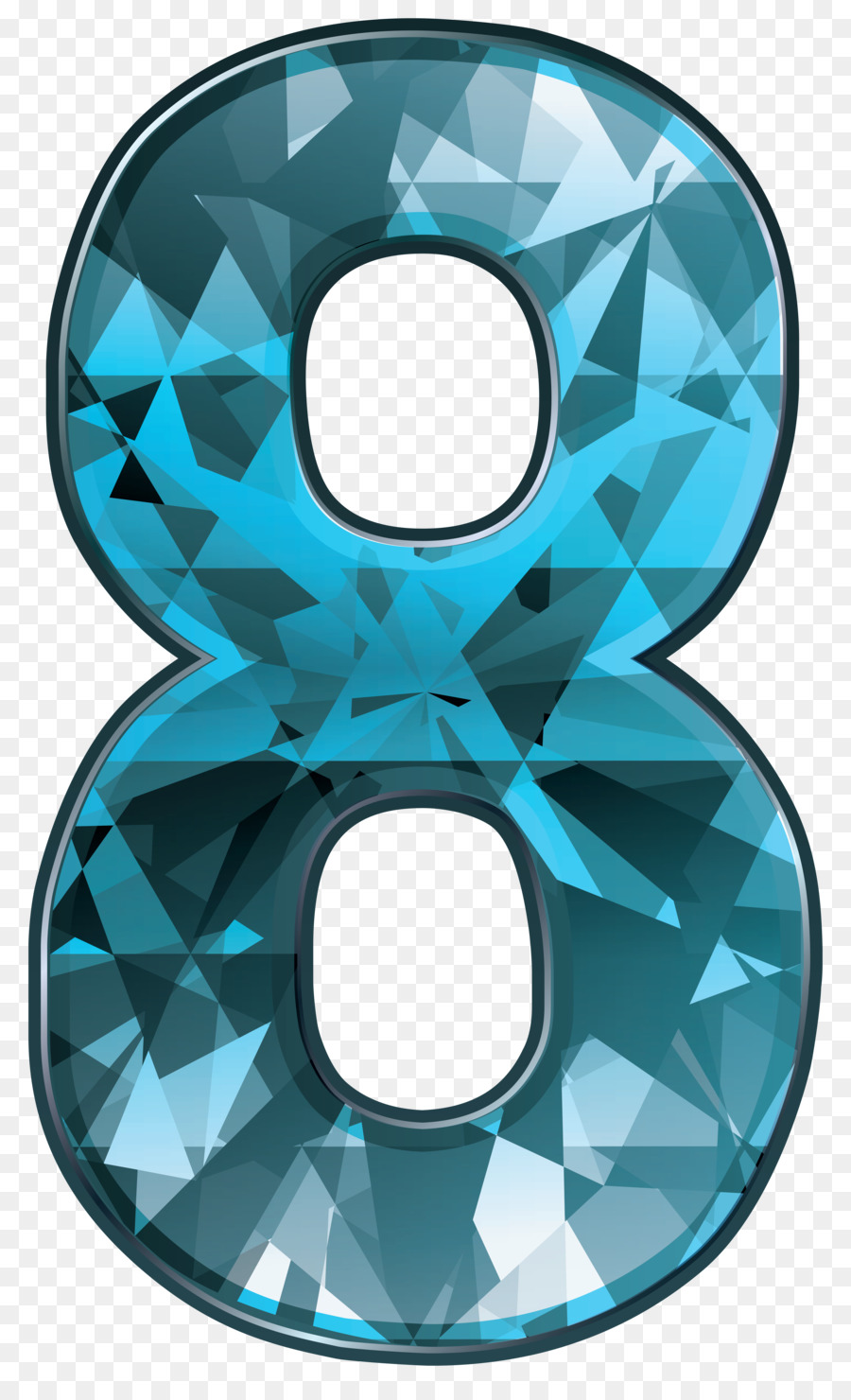 0 Numero di Clip art - cristallo