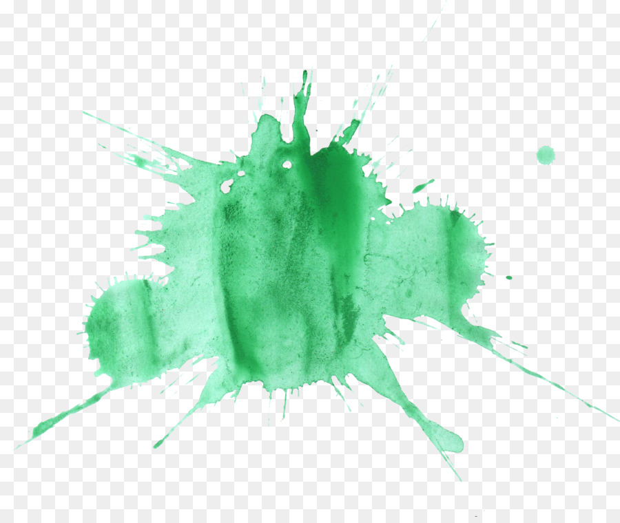 Green Leaf Watercolor