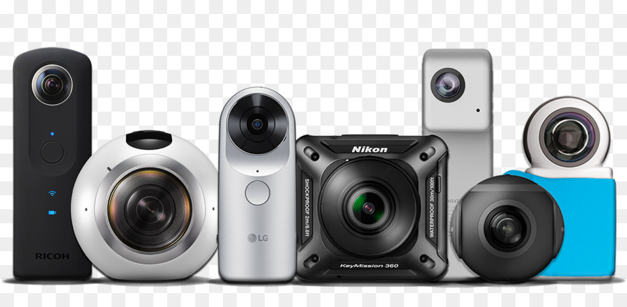 Fotocamera Samsung Gear 360 Altoparlante Coinvolgente video di realtà Virtuale - 360 fotocamera