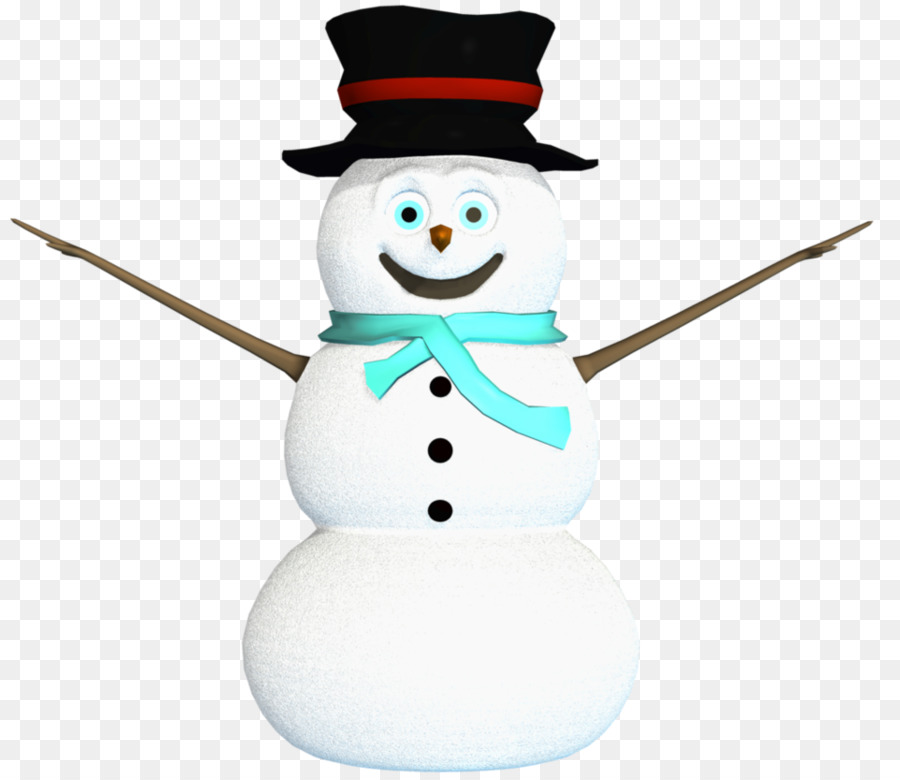 Snowman 3D máy tính, đồ họa Clip nghệ thuật - Người tuyết