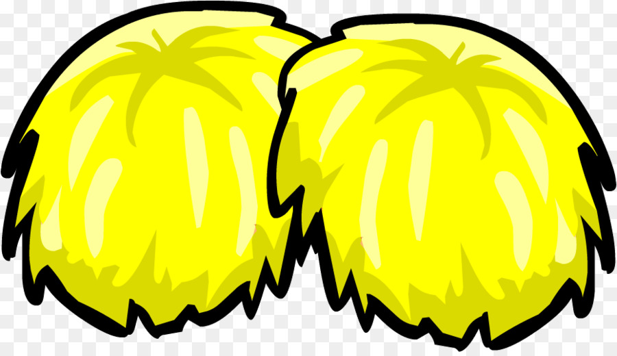 Pom-pom Cheerleader Clip art - giallo ballerino