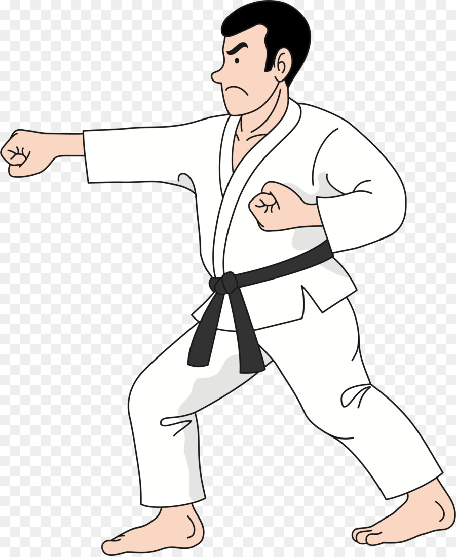 Karate gi Taekwondo Clip nghệ thuật - Võ karate