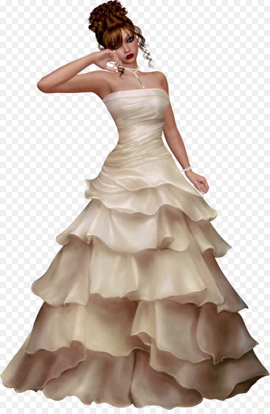 Braut Hochzeit Kleid Clip art - Braut