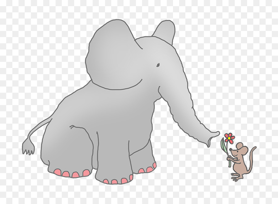 Mouse del Computer Elefante e il Topo l'elefante Africano - Elefante Disegno