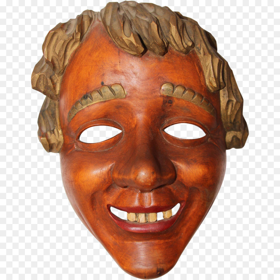 Germania Maschera di Carnevale Sfilata di intaglio del Legno - maschera di carnevale