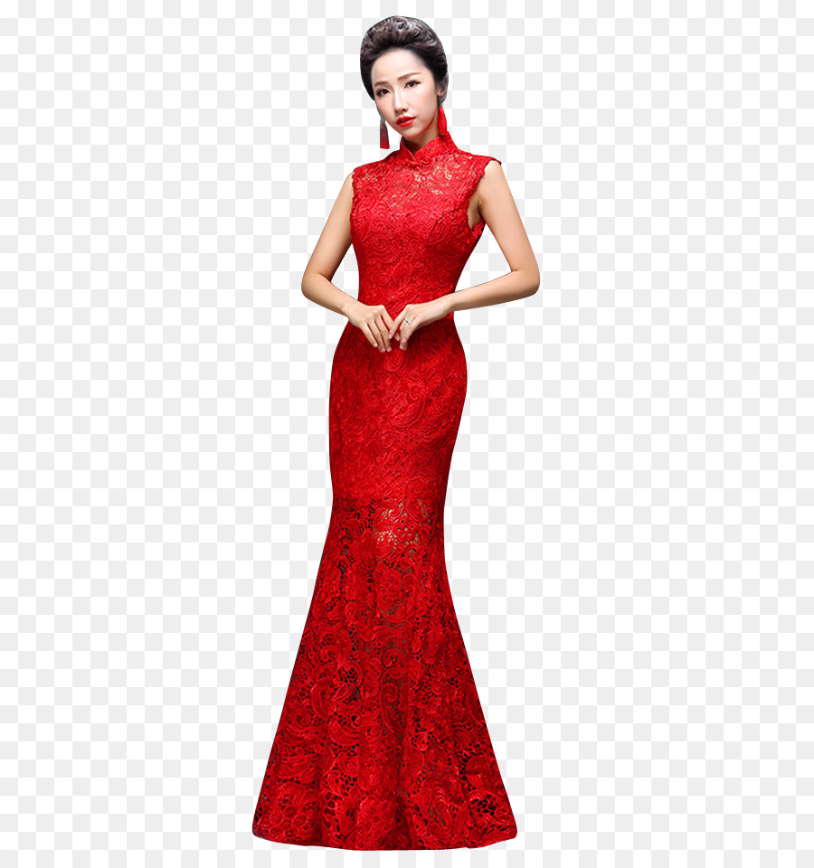 Party Kleid Rot Kleid - rote Schnürsenkel