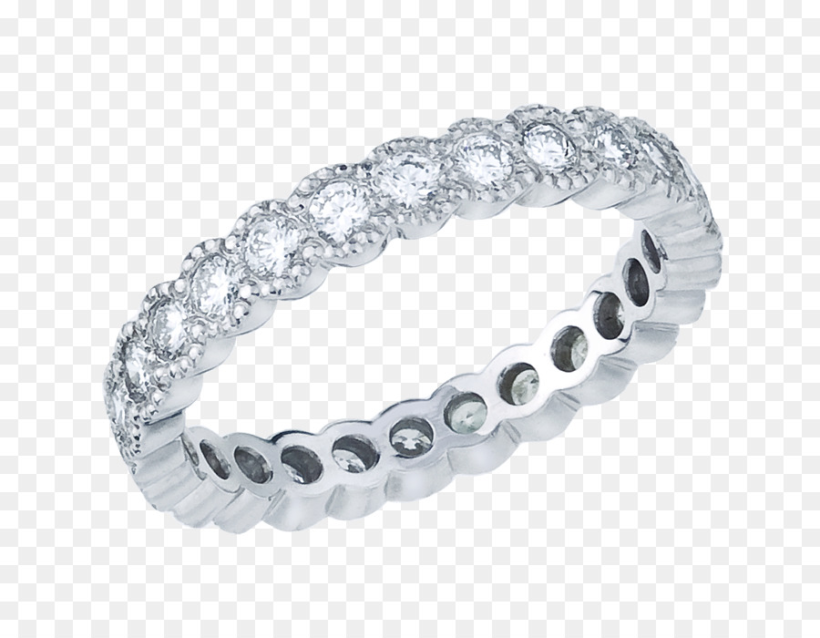 Hochzeit ring Schmuck Diamant Lünette - Korn