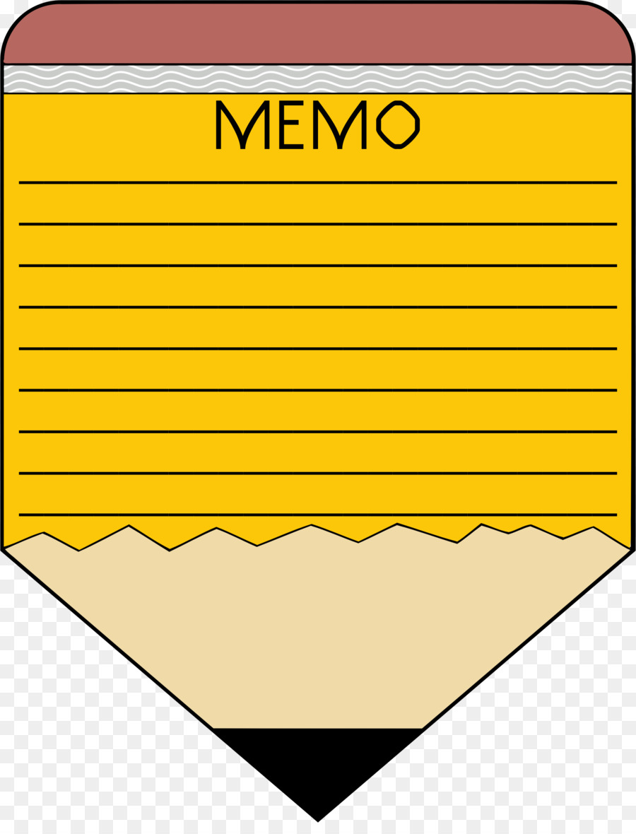Papier Memorandum Clip-art - Memo