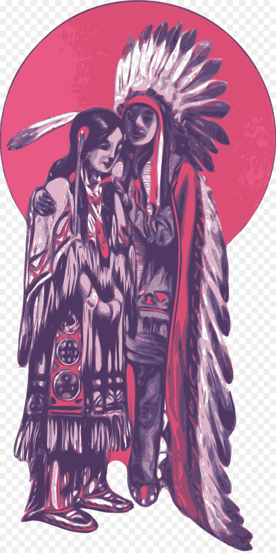 I nativi Americani negli Stati Uniti, Clip art - Nativo