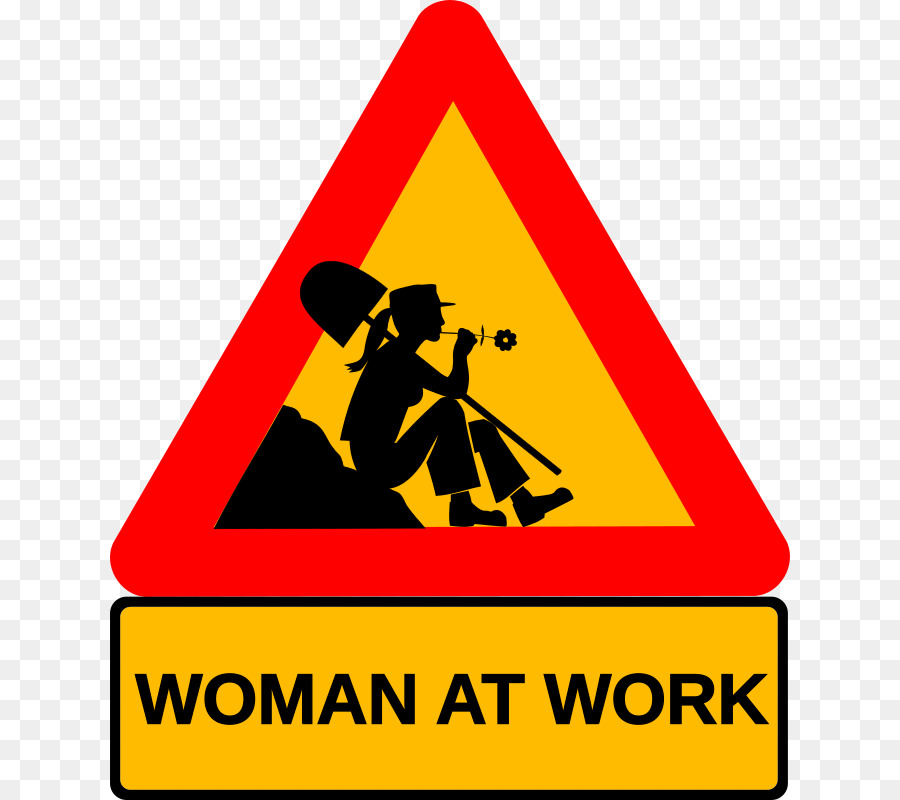 Männer bei der Arbeit, Verkehrszeichen, Warnung, Zeichen, Clip art - Warnung