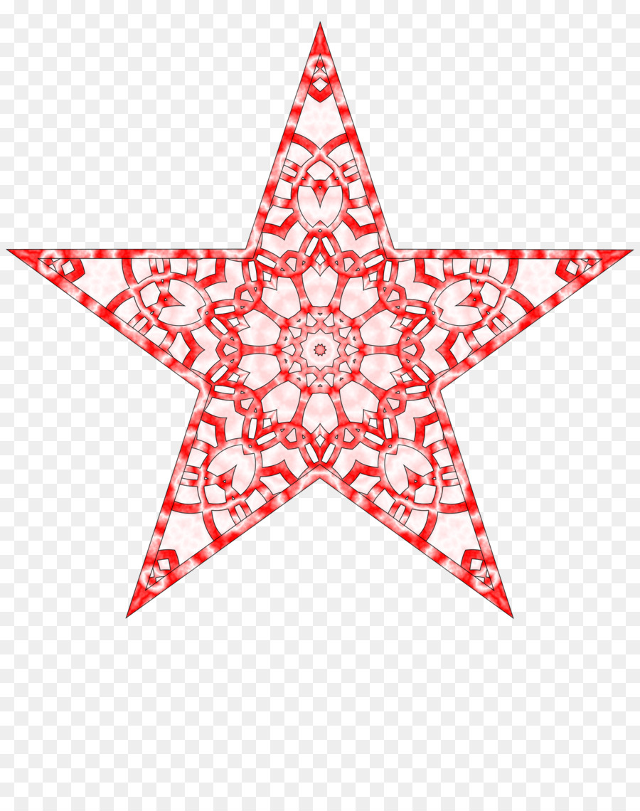 Babbo Natale di Carta Albero topper albero di Natale - acquerello stelle