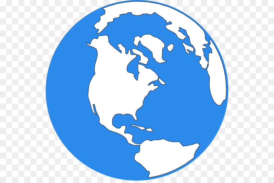 Globe Schwarz und weiß clipart - Erde Globus