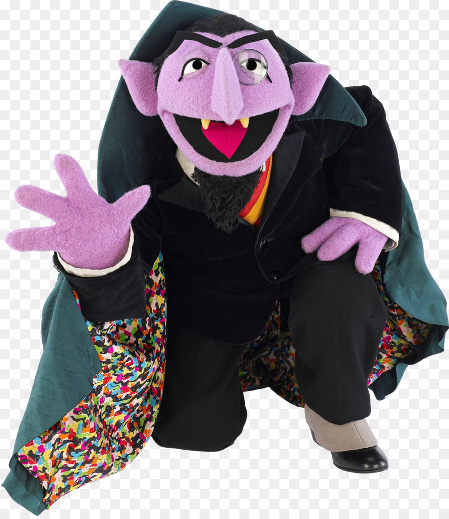 Count von Count Elmo Ernie Graf Dracula Bert - Sesam