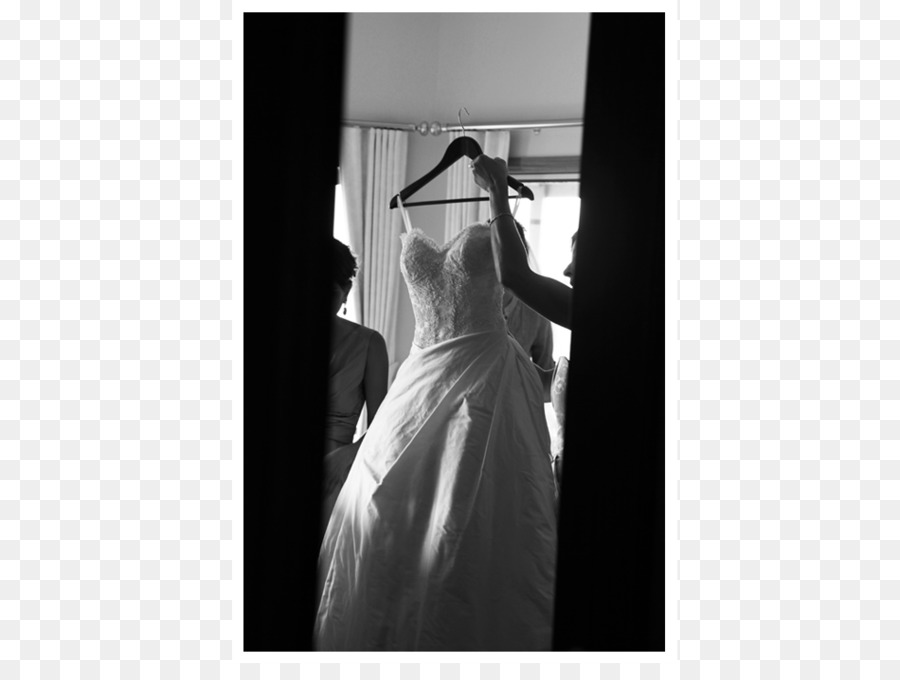 Kleid Schwarz und weiß Monochrom-Fotografie-Kleid - Hochzeit banner