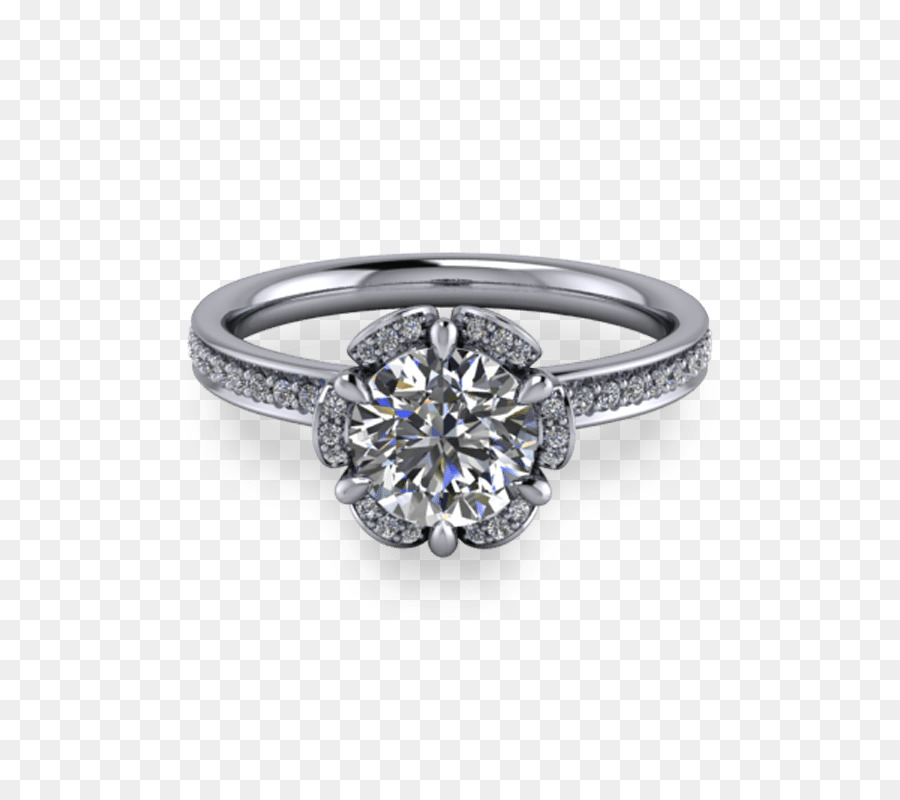 Anello di fidanzamento Gioielli Gemma Diamante - anello fiore