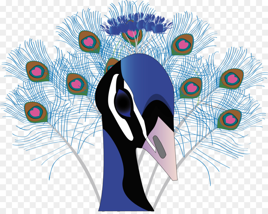 Uccello Asiatico pavone Clip art - Uccello Cartoon