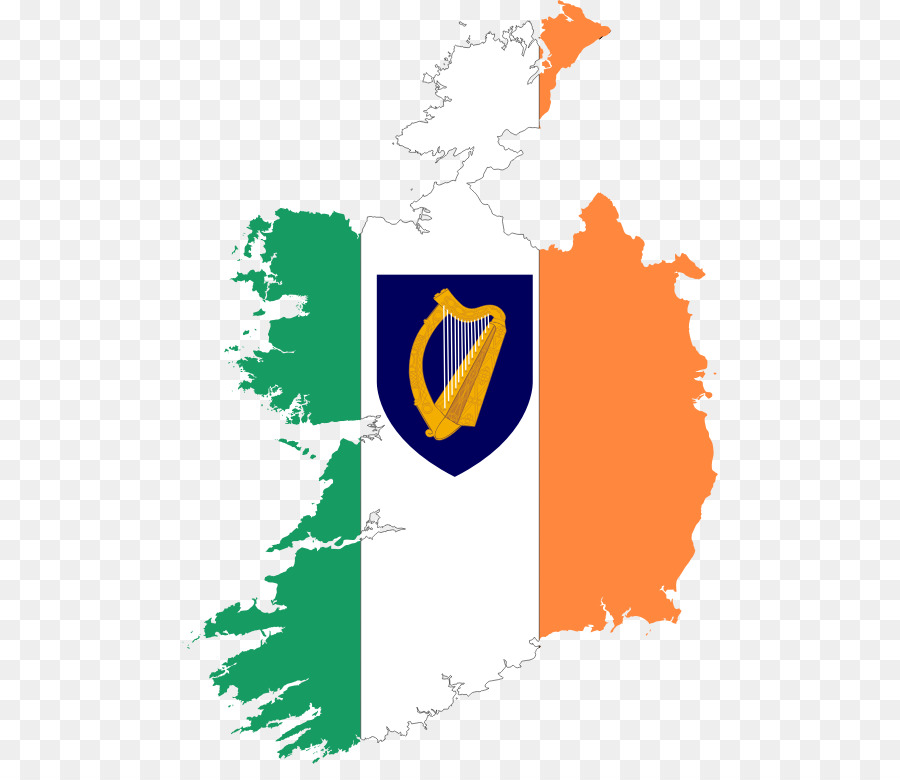 Flagge von Irland-Map Clip art - Irland
