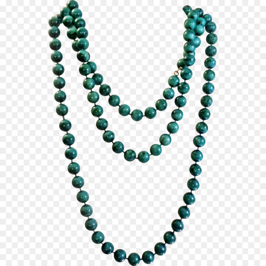 Perlen-Halskette Kette Sterling Silber Charms & Anhänger - Halskette