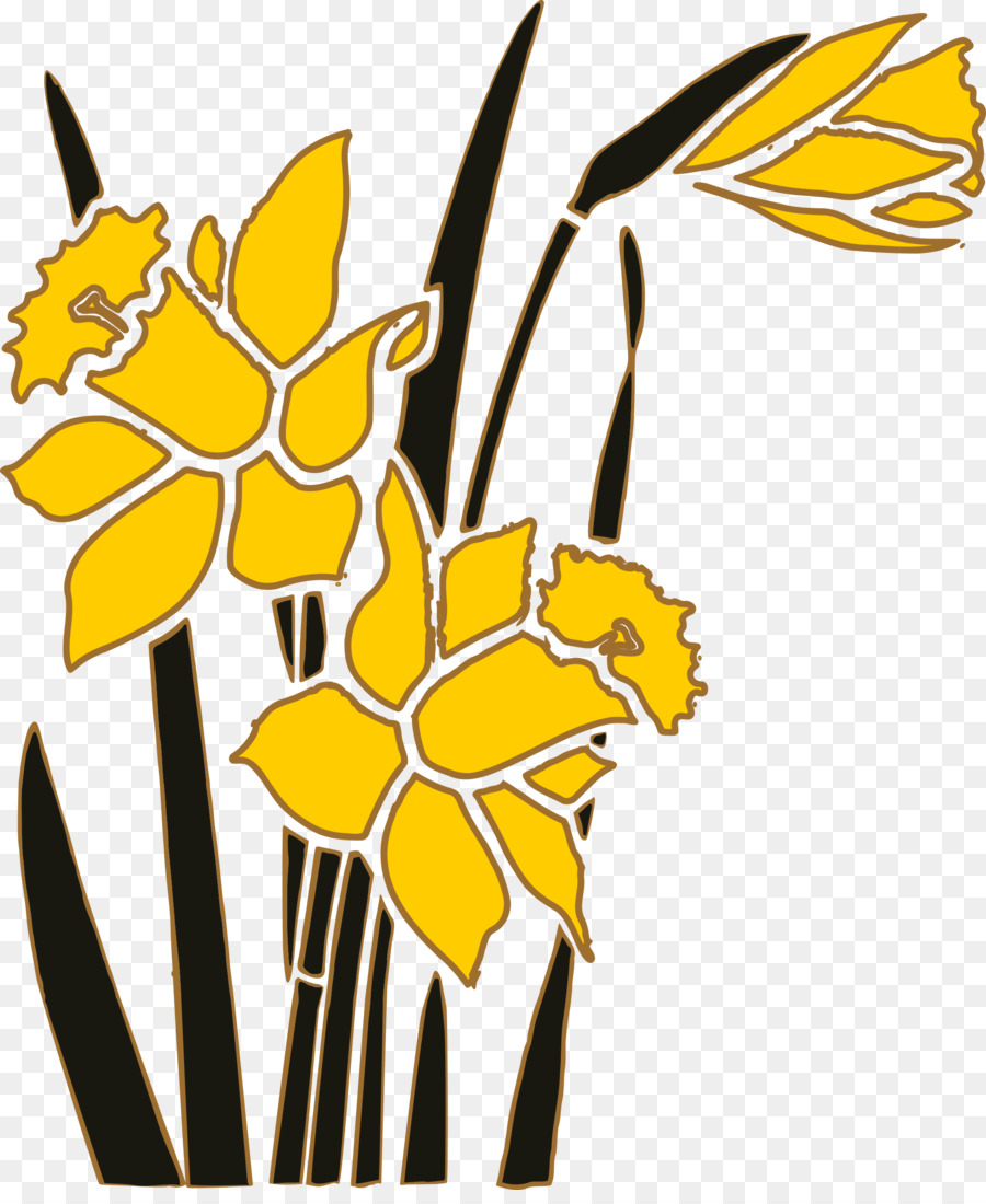 Narcissus tazetta Fiore Clip art - 