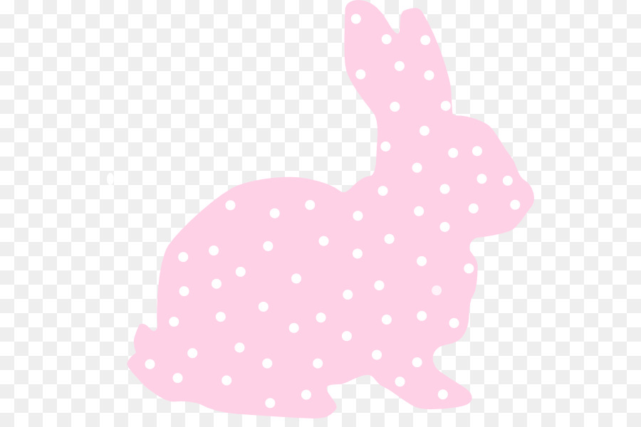 Osterhase Holland Lop Rabbit Polka dot Clip art - Polka Dot