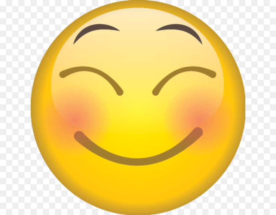Smiley Emotion Rot Emoji - errötend emoji