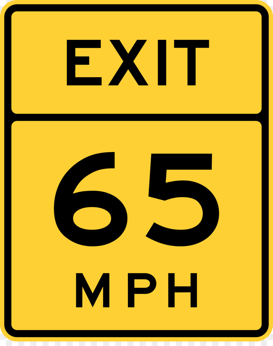 United States Advisory speed limit Verkehrszeichen - beenden