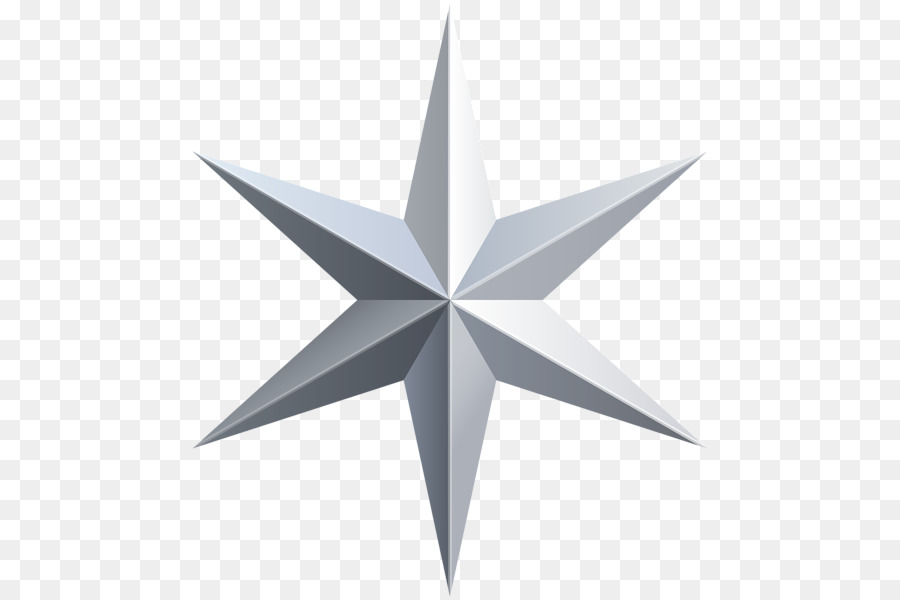 Silver Star Clip art - Silver Star